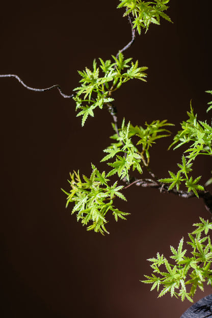 Artificial Green Plants To Welcome Guests Pine Maple Leaves Fake Flower New Chinese Style Simulated  Bonsai Flower Decorations