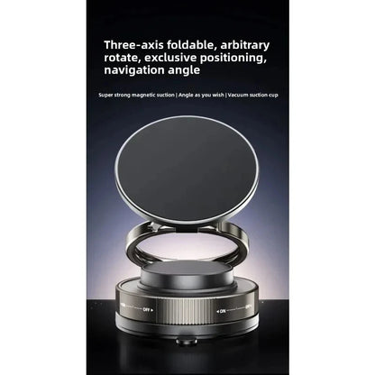 Magnetic Phone Holder for car, 360° Rotatable, Foldable & Adjustable Magnetic Car Mount, , Compatible with iPhone & Other Phones
