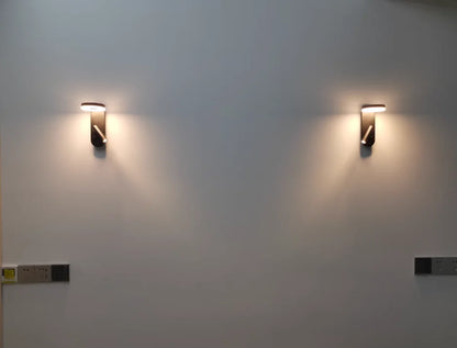 Nordic 12W LED Wall Light With USB Fast Charging  Modern Free Rotation Angle Wall Sconces for Bedroom Living Room Bedside