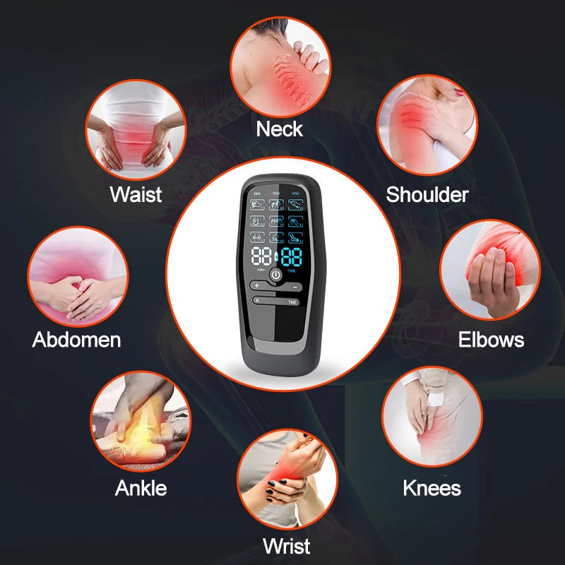 Physiotherapy Tens Muscle Stimulator Electric Acupuncture Body Massage Digital Slimming Machine Electro Stimulator