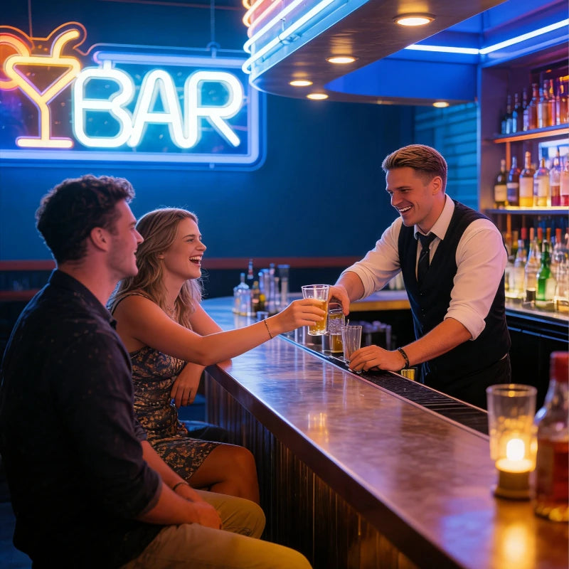 Neon Led Sign Beer Time Shop Bar Restaurant Hotel KTV Decor Neon Bar Sign LED Lights For Home Bar Pub Party Club Wall Decor USB