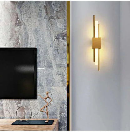 Nordic Led Wall Lamp Indoor Lighting Bathroom Wall Sconces Light Fixture Living Room Corridor Bedroom Decoration Wall Lights