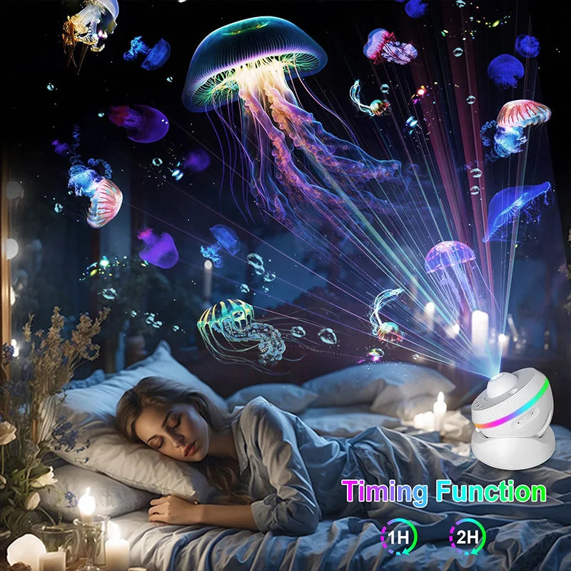 Galaxy Projector Lights Star Lamp with Meteor Effects and Timer LED Space Galaxy Lamp Room Decor for Adults Kids Christmas Gift