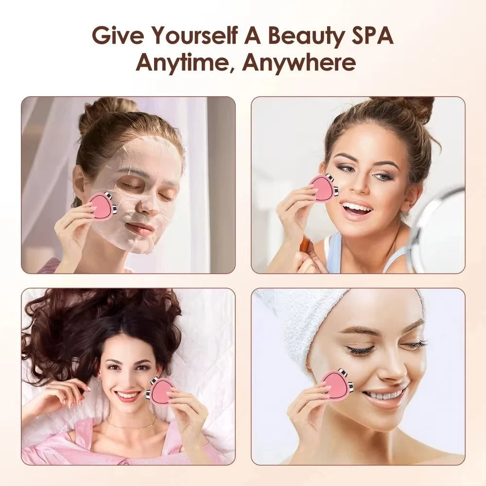 Microcurrent Facial Device Enhances The Ability to Lift The Face and Tighten The Skin Facial Wrinkle Equipment for Women