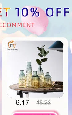 Modern Flower Vases For Homes Ceramic Vase Decoration Flower Glaze Flower Home Accessories Ceramic Craft Ornaments Green Plant