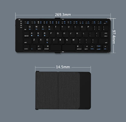 Foldable Bluetooth Keyboard Wireless Folding Keyboard for iPhone ipad Smartphone Mini Rechargeable Travel Keyboard Russia/Korea