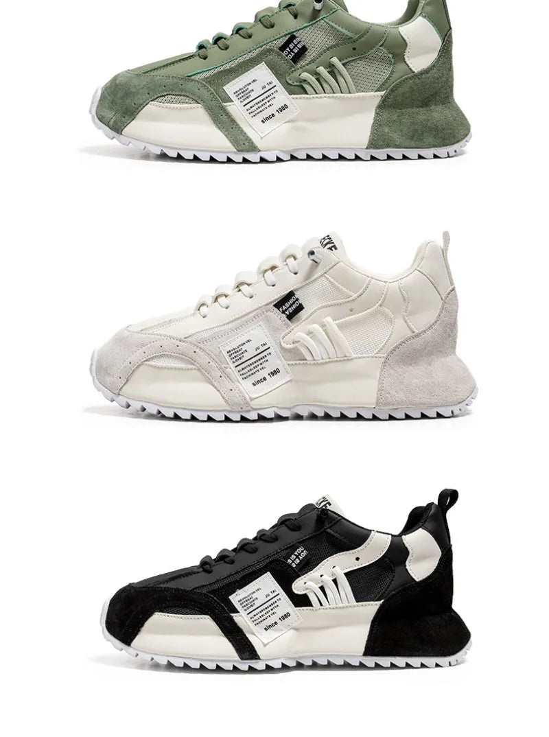Mens Sneakers Luxury Brand Casual Shoes Breathable Sport Running Shoes Tennis Training Shoes for Men Platform Vulcanize Footwear