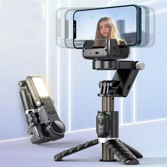360 Rotation Following Shooting Mode Gimbal Stabilizer Selfie Stick Tripod Gimbal Phone Smartphone Live Photography