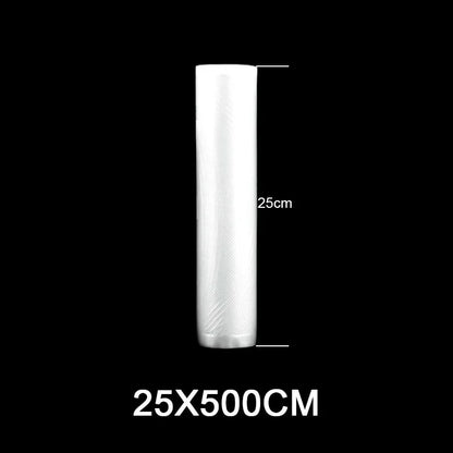 Food Vacuum Storage Packaging Bags for Vacuum Sealer Meat Fruit Vegetable Sous Vide Cooking Bag 12/15/20/25/28cm 500cm/roll