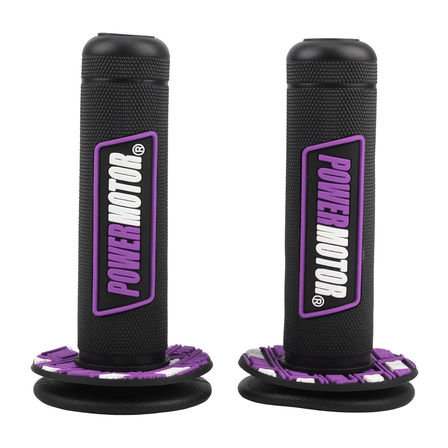PowerMotor Motorcycle Grips Gel Anti-slip Wear-resistant Shock-absorbing Handle Rubber ATV Scooters Motocross Handle Accessories