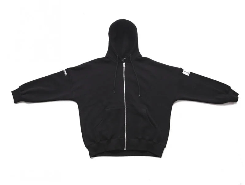 Men's Gym Muscle Fitness Oversized Hoodies Sports Casual Jacket Running Training Clothing Loose Zipper Hooded Coat Sweatshirt