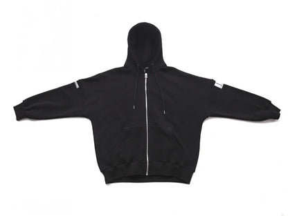 Men's Gym Muscle Fitness Oversized Hoodies Sports Casual Jacket Running Training Clothing Loose Zipper Hooded Coat Sweatshirt