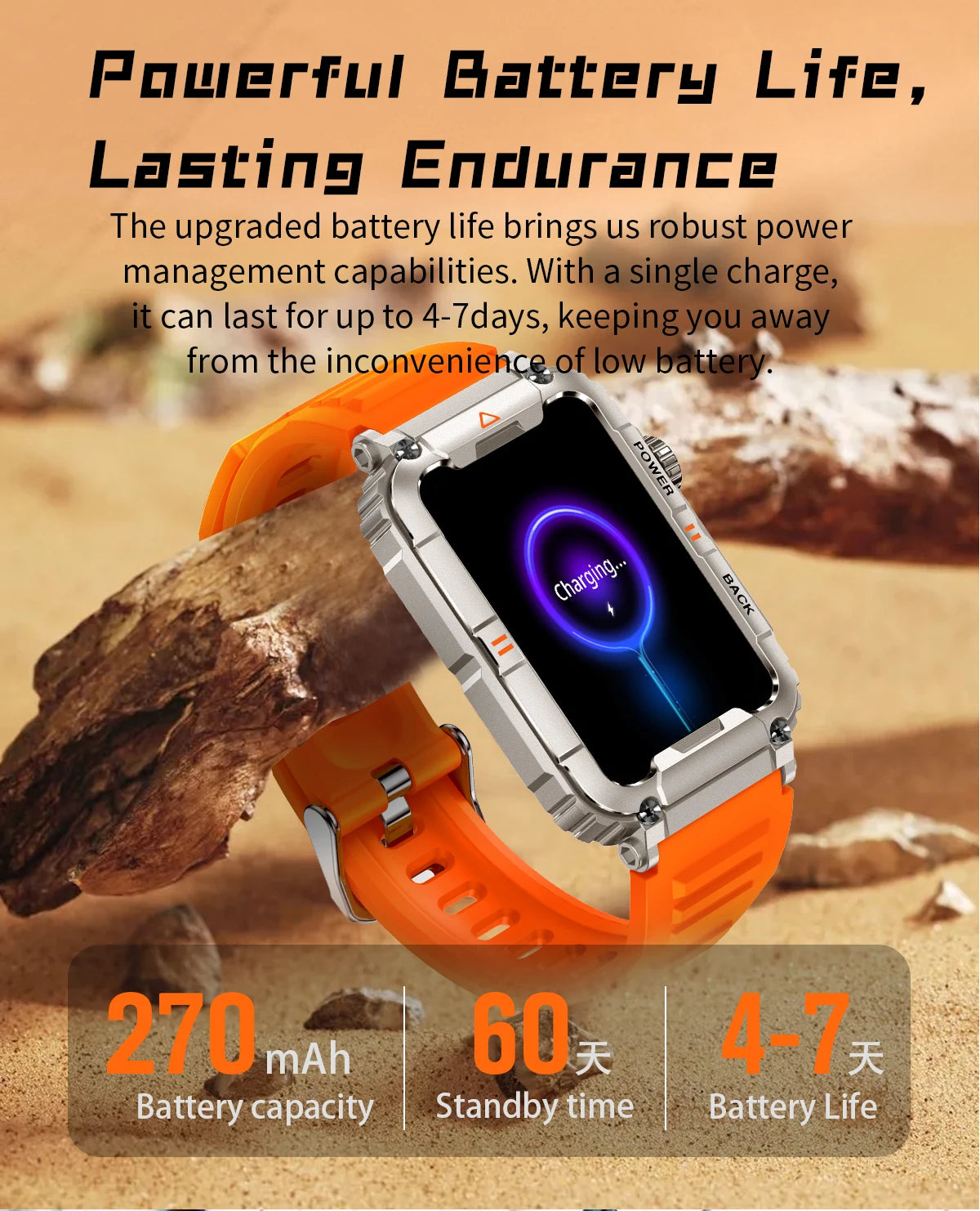 2026 Fitness Tracker Smart Watch for Men and Women with Heart Rate Sleep Monitor 100+ Sports Modes IP67 Waterproof Smartwatches