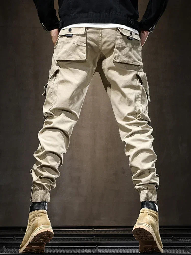 Men's Cargo Pants Outdoor Male Trousers Hiking Motorcycle Slim Trekking Biker Stretch Regular Fit Fashion Cheapest Large Size