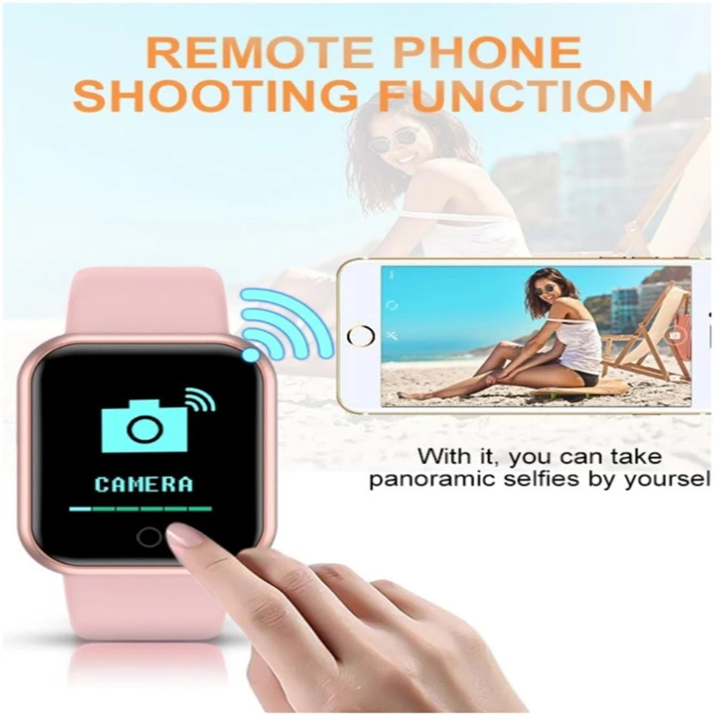 Smart Watch Women Men Music Control Bluetooth Calories Fitness Monitor Smartwatch Running Tracker Sport Bracelet For Android IOS