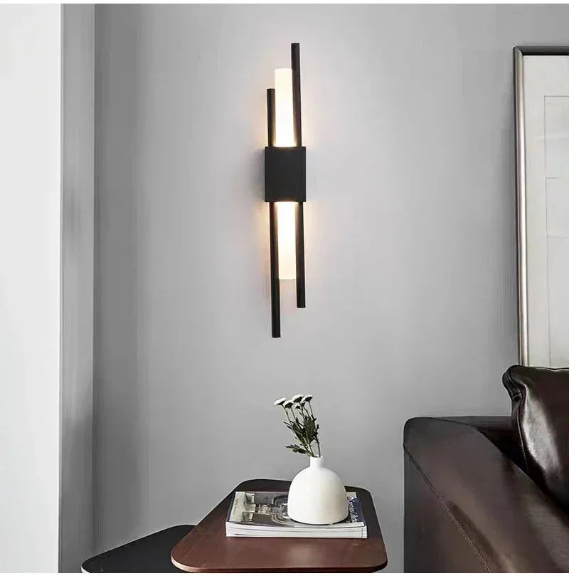 Nordic Led Wall Lamp Indoor Lighting Bathroom Wall Sconces Light Fixture Living Room Corridor Bedroom Decoration Wall Lights