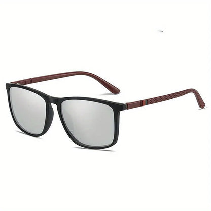 Sports Sunglasses for Men Polarized Comfortable Wear Square Sun Glasses Male Light Weight Eyewear Accessory with Origina UV400