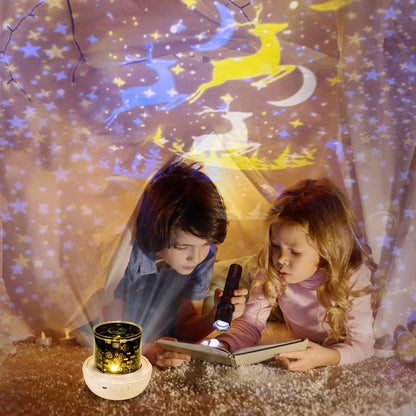 Night Lights Star Galaxy Projector Bedroom Ceiling Star Projector with 360 Rotating for Boys and Girls Birthday Christmas Gifts