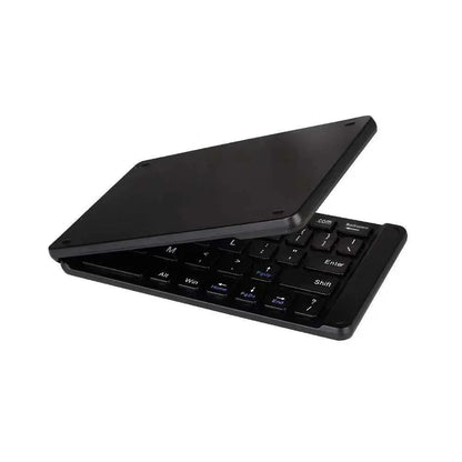 Foldable Bluetooth Keyboard Portable Wireless Rechargeable Ultra Slim Silent Key Board for Mobile Phone Accessories