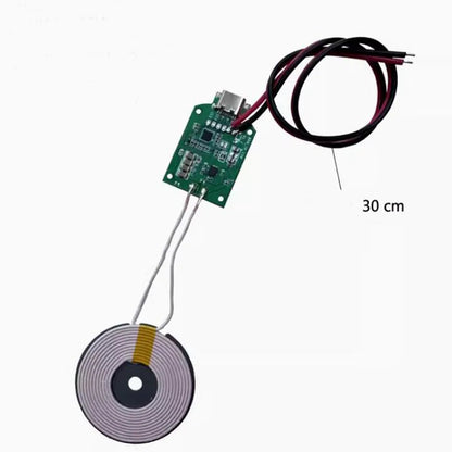 Taidacent 5W 10W 15w Wireless Charging Pad 15w Car Type-c Wireless Phone Charger Transmitter Power Bank Fast Charging 15W