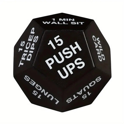 Fitness Game Dice PU Foam 12 Sides Rounded Numbers DiceEnjoy New Exercise Methods Anywhere Add Surprise Fun To Fitness Routine