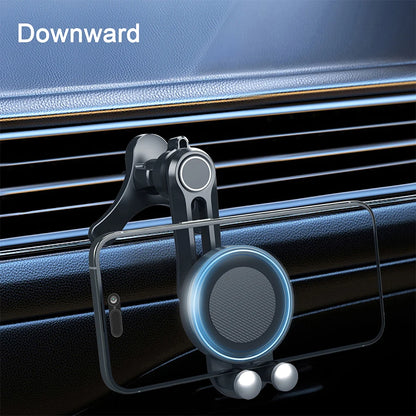 Magnetic Phone Mount for Car Compatible for Magsafe Car Mount, Not Blocking Air Vent, Strengthen Magnetic Car Phone Holder