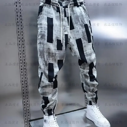 Men's Clothing Trousers for Men Pants Sport Male Clothes Baggy Pants Man Korean Popular Clothes Running Gym Jogging Sweatshirt