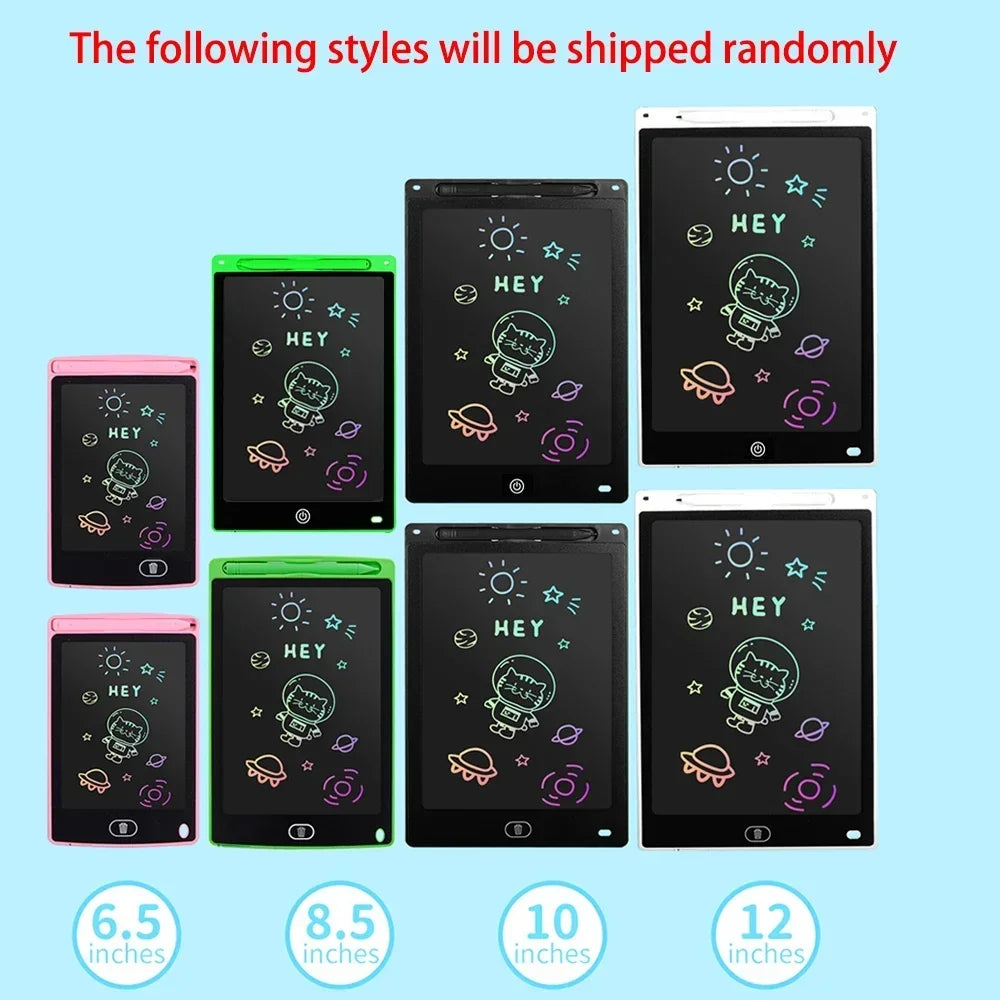 12 Inch LCD Writing Tablet Drawing Board Graffiti Sketchpad Mgaic Erasable Handwriting Pad Toys for Kids Boys Gifts