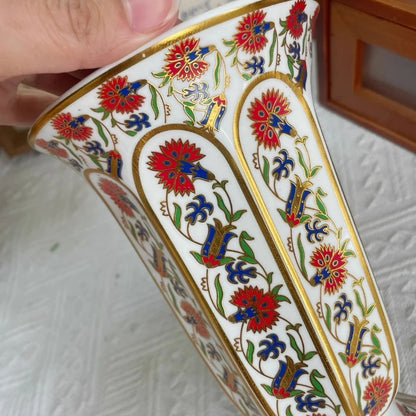Ceramics Vase Elegant Porcelain Vases Modern Aesthetic Small Flower Bottle Luxury Decorative Vases Interior Desk Decorations