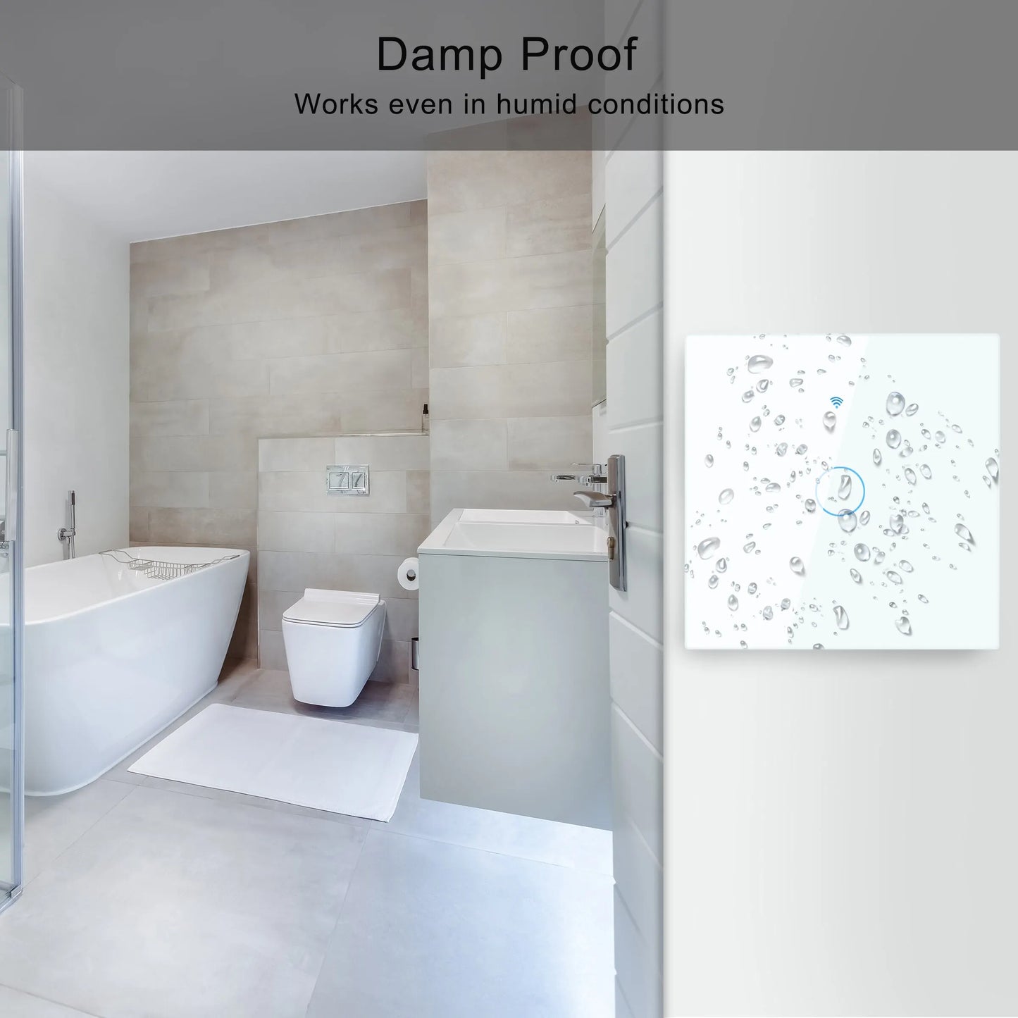Work with Tuya WIFI Smart Home Wireless Remote Control Switch Light Wall US/EU Glass Touch Panel Voice by Alexa Google Home