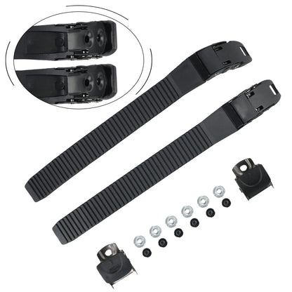 Roller Skates Strap Fastening Straps Lnline Part Safe Shoe 210*22*5mm 2Pcs Accessories Buckle Hockey Easy To Use