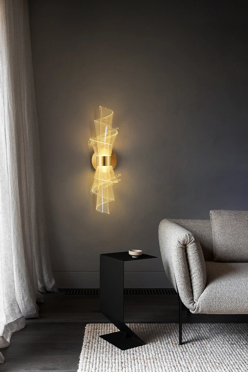 Nordic LED Wall Light Sconce Interior Lighting Lamps For Home Living Room Bedroom Study Corridor Decoration Bedside Wall Lamp