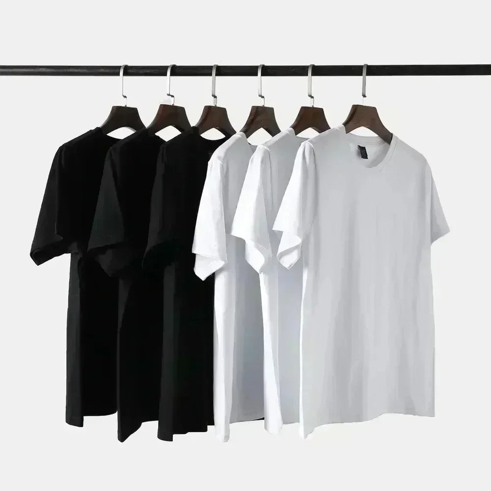 Retro GYM Men's Slim Fit Gym Cotton Muscle Fit T Shirts for Fitness Bodybuilding and Sport Training Summer Casual Clothing
