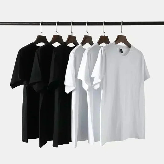 Retro GYM Men's Slim Fit Gym Cotton Muscle Fit T Shirts for Fitness Bodybuilding and Sport Training Summer Casual Clothing