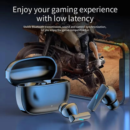 Earbuds True Wireless Earphone Noise Cancelling Update Bluetooth 5.3 Headset HD Music Headphone In-Ear Handsfree With Mic