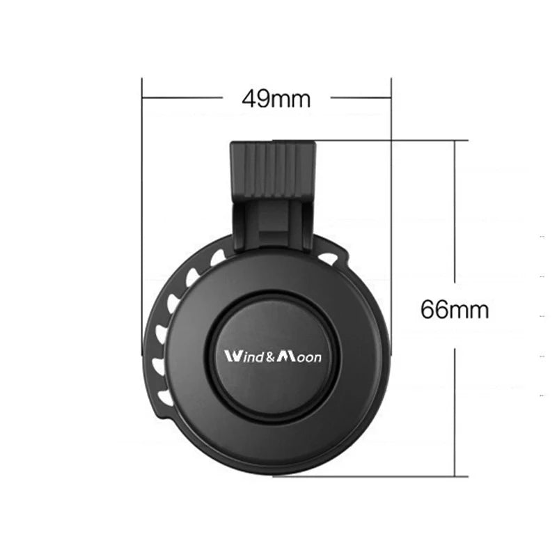 Bicycle Electric Bell USB Rechargeable MTB Scooter Road Bike Handlebar Horn 4 Modes Sound Alarm Ring Bell Cycling Accessories