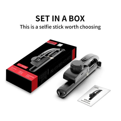 Q08 Gimbal Stabilizer Mobile Phone Video Stabilizer Bluetooth Selfie Stick Tripod for Smartphone Live Vertical Shooting Bracket