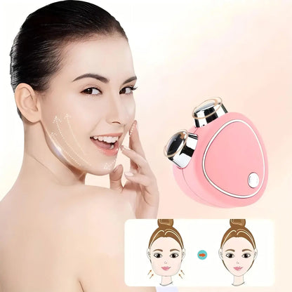 Levantamiento Facial Con Microcorriente Antiarrugas, Microcurrent Facial Device, Microcurrent Face Lift Machine, Dispositivo De