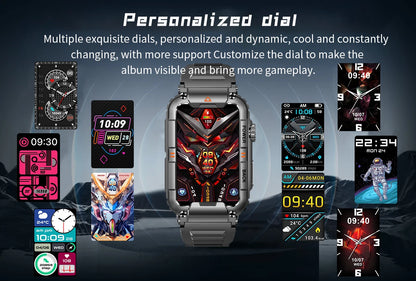 2026 Fitness Tracker Smart Watch for Men and Women with Heart Rate Sleep Monitor 100+ Sports Modes IP67 Waterproof Smartwatches