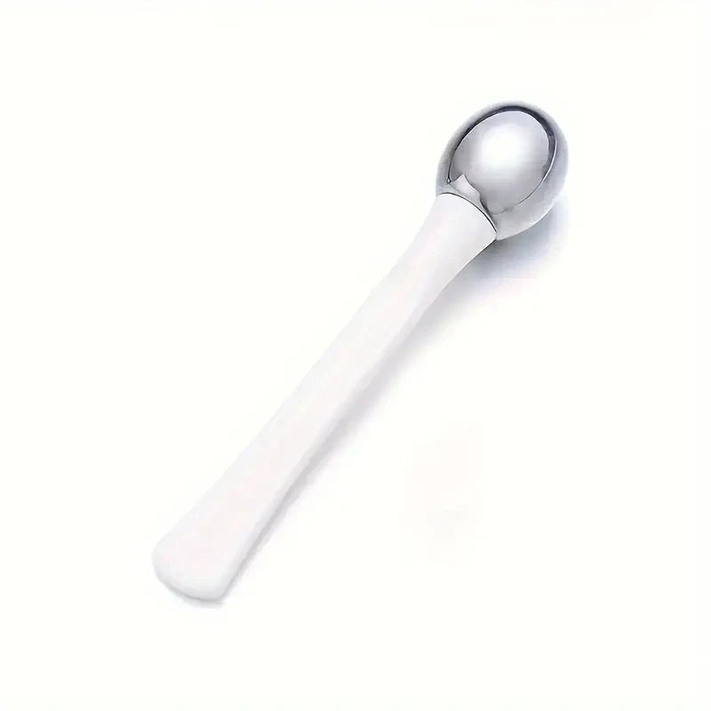 1pc Eye Roller Massage Stick Eye Cream Applicator Cosmetic Spatula Anti Wrinkle Facial Spoon Gold Alloy Face Thin Skin Care Tool