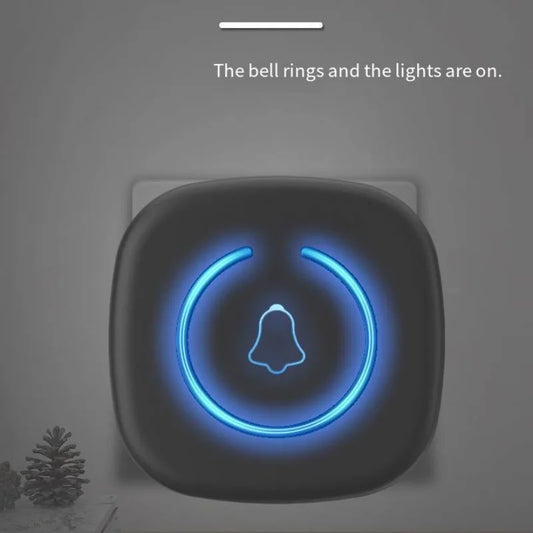Smart Wireless Doorbell 300M Long-Distance - 60 Custom Melodies US/EU/UK Plug Welcome Doorbell for Home Hot Sale Free Shipping