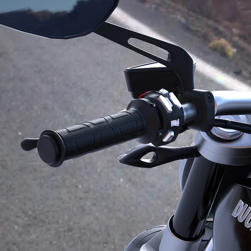 Motorcycle Hand Heated Grips Electric Molded Grips Scooter Moped Bar Hand Warmer 22mm motocross vespa Adjustable Hot Grip Handle