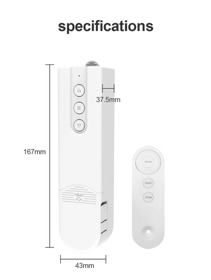 Tuya Smart Blind Motor USB Wifi  Automatic Electric Roller Shutter Shadows App Control Lifting Curtain Opening Closing Driver
