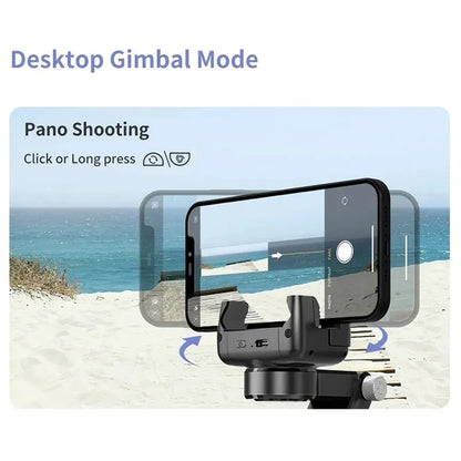 360 Rotation Following Shooting Mode Gimbal Stabilizer Selfie Stick Tripod Gimbal Phone Smartphone Live Photography