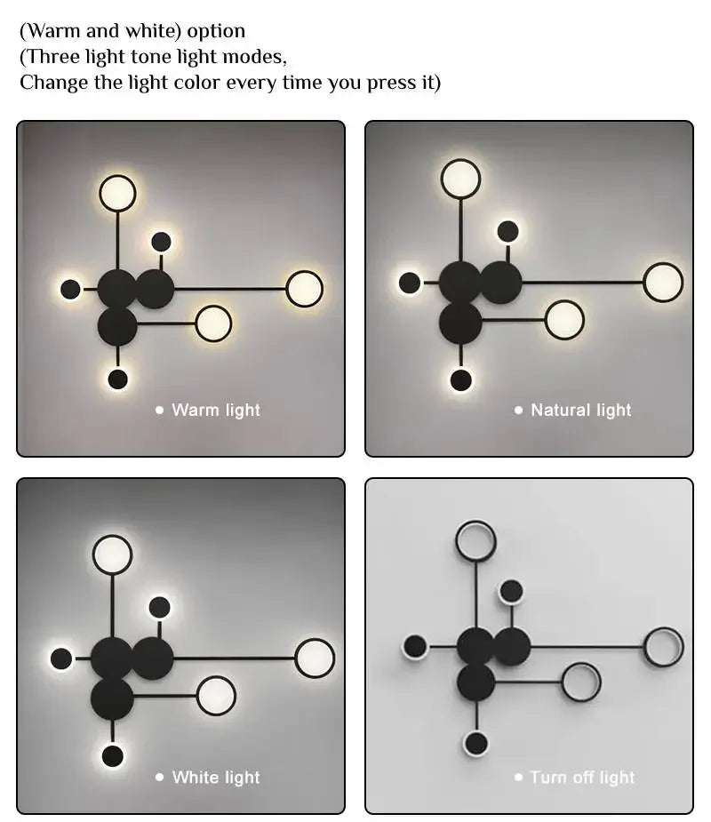 Nordic Modern Wall Lamp Led Minimalist Wall Light  Living Room Bedroom Staircase Light Home Decoration Bedside Wall Sconce Lamps