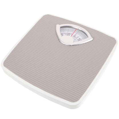 Mechanical Scale Body Weight Scales for Home Use Grey Manual Bathroom Spring Scale Model Health Weighing Tool