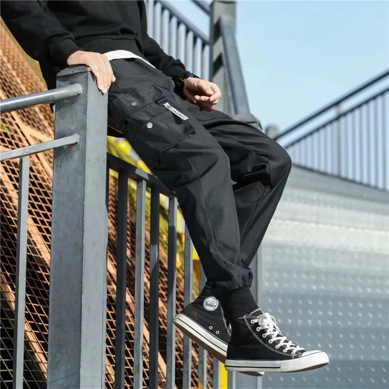 Men Cargo Tactical Pants Work Combat Multi-pockets Casual Training Trousers Overalls Clothing Joggers Hiking male  Cargo Pant