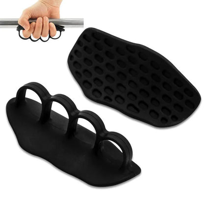 Fitness dumbbell weightlifting silicone palm protection anti-slip grip anti-cocoon grip