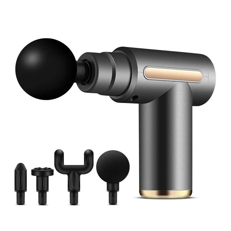 Multifunctional Fascia Gun Massager Instrument Portable Electric Vibrating Muscle Relaxation Tool for Sports Recovery
