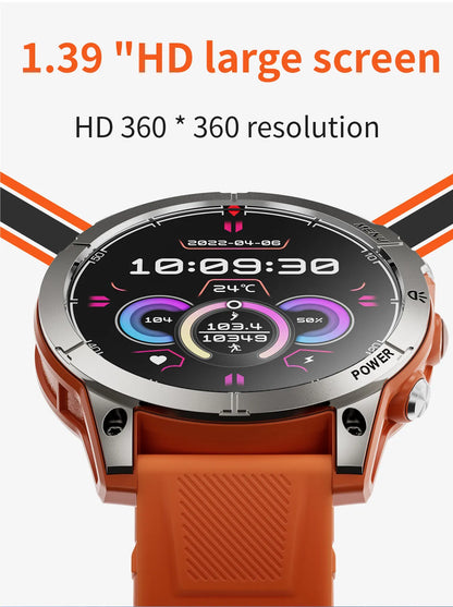 Smart Watch Man Fitness Tracker Miltary Connected NFC Compass Aiweile AW45 Sport Bluetooth Call Siri Dialing Korean Hebrew Games
